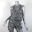 Poupette St Barth Romper Bety White/Black Floral Print Size Extra Small