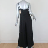 Rachel Comey Jammy Jumpsuit Black Satin Jacquard Size 2 NEW available at CelebrityOwned.com img_6