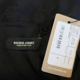 Rachel Comey Jammy Jumpsuit Black Satin Jacquard Size 2 NEW available at CelebrityOwned.com img_7