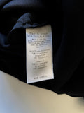 Rag & Bone Jumpsuit Mareth Black Crepe Size 2 Cap Sleeve Zip-Front available at CelebrityOwned.com img_8