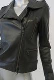 Rag & Bone Leather Moto Jacket Black Size 2 Biker Jacket available at CelebrityOwned.com img_2