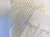 Rebecca Taylor Laser Cut Bomber Jacket White Twill Size 10 available at CelebrityOwned.com img_10