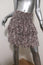 Rebecca Taylor Skirt Cream/Pink Floral Print Smocked Silk Size Medium