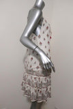 Roberta Roller Rabbit Dress White Floral Print Embroidered Cotton Sz Extra Small available at CelebrityOwned.com img_4