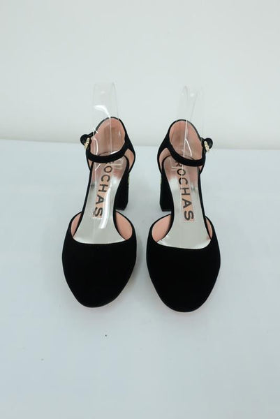 Rochas velvet pumps hot sale