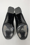 Saint Laurent Babies Chelsea Boot Black Calf Hair Size 36 High Heel Ankle Boot available at CelebrityOwned.com img_8