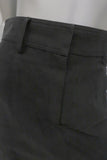 Saint Laurent Pencil Skirt Black Cotton-Blend Size 40 available at CelebrityOwned.com img_3