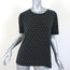 Splendid Studded Tee Eclipse Black Sandwash Jersey Size Small Short Sleeve Top