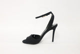 Stella Luna Sandals Black Crepe Size 36 Ankle Strap Heel available at CelebrityOwned.com img_3