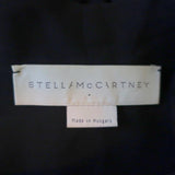 Stella McCartney Tie-Neck Tunic Black Draped Silk Size 42 Long Sleeve Blouse available at CelebrityOwned.com img_7