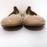 Stuart Weitzman Quiltable Cap Toe Ballet Flats Beige Quilted Leather Size 9 available at CelebrityOwned.com img_5