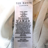 Ted Baker Maxi Dress Bilia Papyrus Floral Print Chiffon Size 3 Short Sleeve NEW available at CelebrityOwned.com img_7