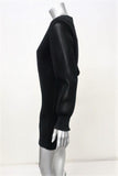 Theyskens' Theory Dress Drian Fliners Black Mesh Size Petite Long Sleeve Mini available at CelebrityOwned.com img_3