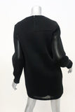 Theyskens' Theory Dress Drian Fliners Black Mesh Size Petite Long Sleeve Mini available at CelebrityOwned.com img_5