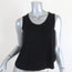 Theyskens' Theory Tank Top Black Ribbed Jersey Size Petite