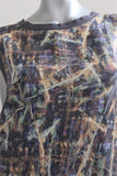 Theyskens' Theory Top Bannu Iflash Printed Silk Size Petite Sleeveless Blouse available at CelebrityOwned.com img_3