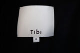 Tibi Cropped Scarf Blazer Black Tropical Wool Size 6 Open Front Jacket available at CelebrityOwned.com img_7