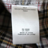 Tibi Tie-Neck Shirt Kingston Plaid Size Medium Zip-Back Long Sleeve Top NEW available at CelebrityOwned.com img_8