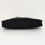 Tod's Evening Bag Black Crystal-Embellished Satin Mini Clutch available at CelebrityOwned.com img_9