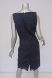 Tory Burch Dress Cameron Navy Embroidered Lace Size 6 Scalloped-Hem Sheath available at CelebrityOwned.com img_5