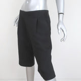 Toteme Bermuda Shorts Lluc Black Pleated Twill Size Medium NEW available at CelebrityOwned.com img_2