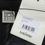 Toteme Bermuda Shorts Lluc Black Pleated Twill Size Medium NEW available at CelebrityOwned.com img_6