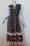 Ulla Johnson Midi Dress Zanna Midnight Floral Print Silk Size 0 Cap Sleeve