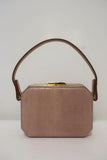 VBH Jazz Octagonal Evening Bag Light Pink Karung Snakeskin available at CelebrityOwned.com img_4