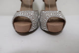 Valentino Microstud Mary Jane Pumps Crystal-Embellished Nude Leather Size 35.5 available at CelebrityOwned.com img_5