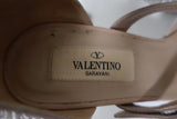 Valentino Microstud Mary Jane Pumps Crystal-Embellished Nude Leather Size 35.5 available at CelebrityOwned.com img_9