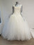 Vera Wang Women's Dress: Cream Silk Blend Size 10, Pre-owned
