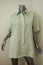 Victoria Beckham Oversize Short Sleeve Shirt Light Yellow Checked Cotton Size 8