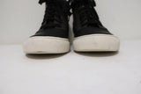 Vince High Top Sneakers Newman Brown Leather & Black Suede Size 7 available at CelebrityOwned.com img_4