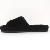 Vince Kalina Shearling Slipper Slide Sandals Black Size 9.5 NEW available at CelebrityOwned.com img_7