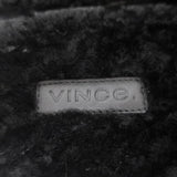 Vince Kalina Shearling Slipper Slide Sandals Black Size 9.5 NEW available at CelebrityOwned.com img_9