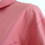 Who What Wear x Target Short Sleeve Jumpsuit Pink Cotton Size Extra Small NEW available at CelebrityOwned.com img_4