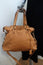Yves Saint Laurent Muse Messenger Bag Camel Leather Large Tote Shoulder Bag