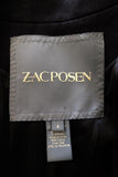 Zac Posen Jacket Mustard Accordion Pleated Silk Twill Size 4 Evening Jacket available at CelebrityOwned.com img_7