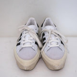 Adidas Platform Sneakers White Leather Size 6 - Celebrity Owned