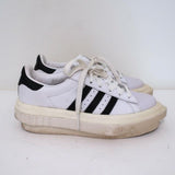 Adidas Platform Sneakers White Leather Size 6 - Celebrity Owned