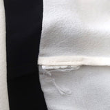 A.L.C. Double Layer Tank Top Findley Black/White Crepe Size 4 Sleeveless Blouse - Celebrity Owned
