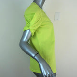 A.L.C. Kati Puff Sleeve Tee Yellow Cotton Size Extra Small Short Sleeve Top - Celebrity Owned