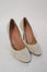 Alexa Wagner Pumps Princess Ric Floral-Embroidered Suede Size 38 High Heel
