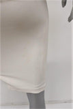 Alice + Olivia Peplum Dress Shovan Ivory/Black Lace & Crepe Open-Back Size 6 NEW - Celebrity Owned