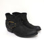 ANINE BING Harness Booties Black Leather Size 38 Western Ankle Boots