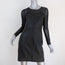 Bailey 44 Dress Black Faux Leather & Mesh Size Small Long Sleeve Mini