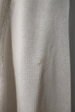 Balenciaga Cotton Knit Top White Size 36 Sleeveless Sweater - Celebrity Owned