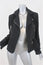 Balenciaga Crepe Moto Jacket Black Size 42 Biker Jacket