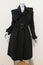 Bottega Veneta Cashmere Trench Coat Black Size 42 Belted Long Jacket