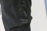 By Malene Birger Pencil Skirt Akillo Black Satin-Trim Stretch Crepe Size Small - Celebrity Owned